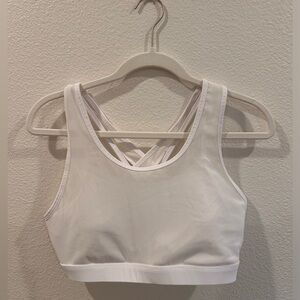 Fabletics White Sports Bra